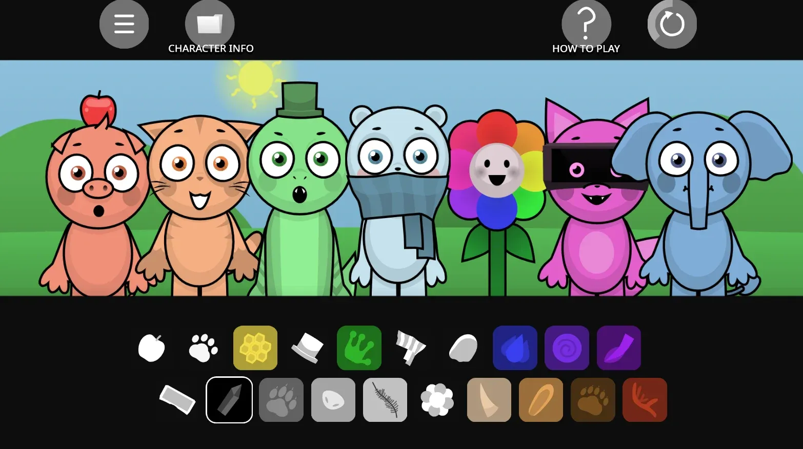 Official logo of Sprunki Abgerny game featuring unique characters