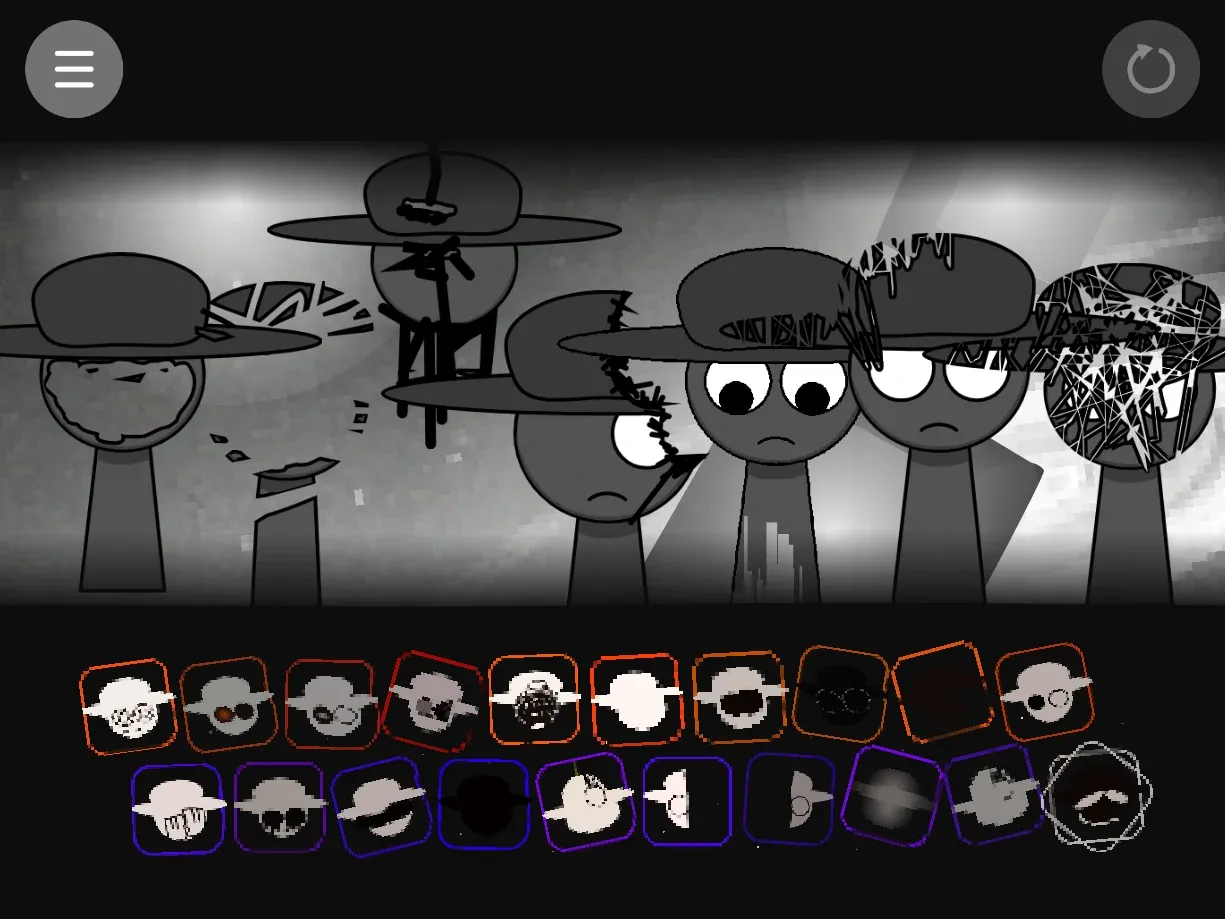 Bambilairity OC fan game logo cover for Sprunki universe