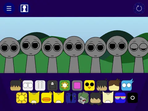 Comisprunki Retake 10 game logo with gallery mode and animation fixes