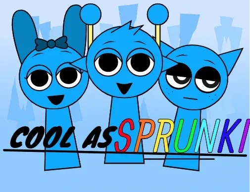 Play Cool As Sprunki online - Frozen beats and cool winter vibes logo
