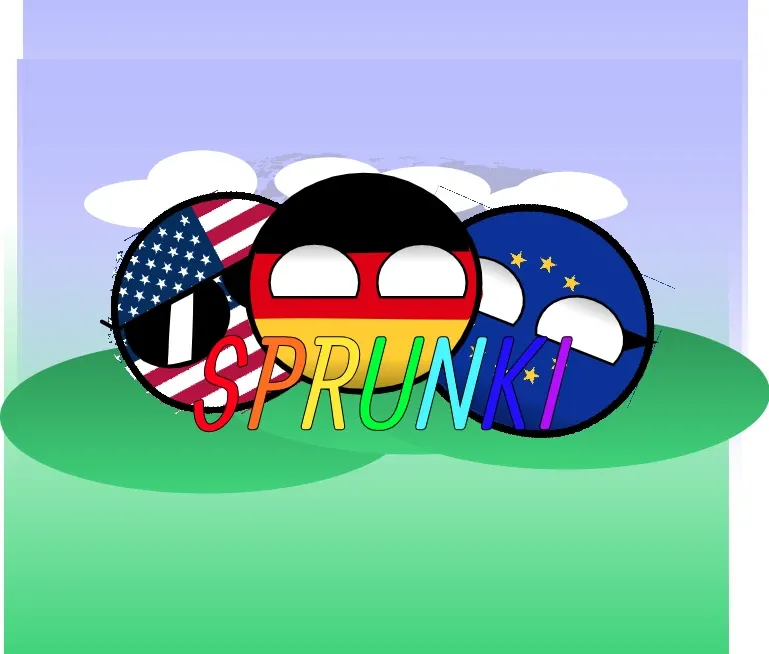 Countrybox Sprunki character with cowboy hat and musical notes