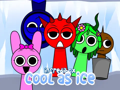 Cool As Sprunki mod logo - a fanmade Incredibox creation with no horror elements