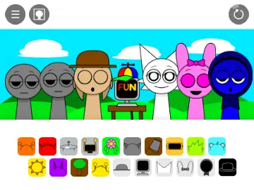 Incredibox Esprunki Bebe Beta Remix Game Logo Cover