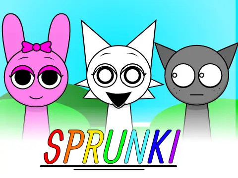 Incredibox Sprunki 7 cover logo featuring a distinct cast of characters different from Phase 7