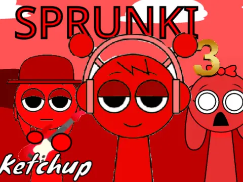 Incredibox Sprunki Version Ketchup 3.0 Mod Logo Cover - Sprunki Ketchup Mustard Crossover