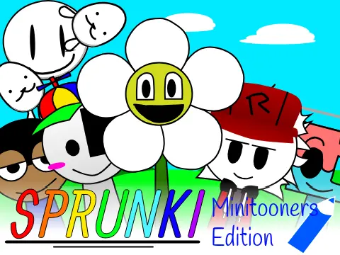 Logo for Incredibox - Sprunki Minitooners Edition horror community mod