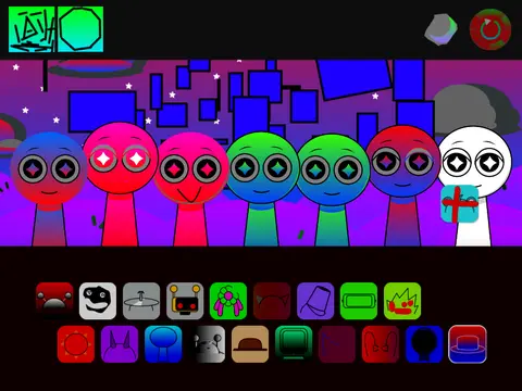 Incredibox Sprunki Night Time Version 1.3 Logo Incredibox Sprunki Night Time Version 1.3 Remix Remake Game Cover