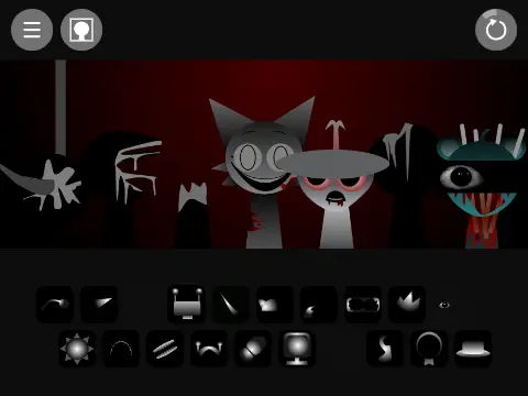 Logo for the enhanced version of Sprunki Phase 3 featuring Funbot and a gallery