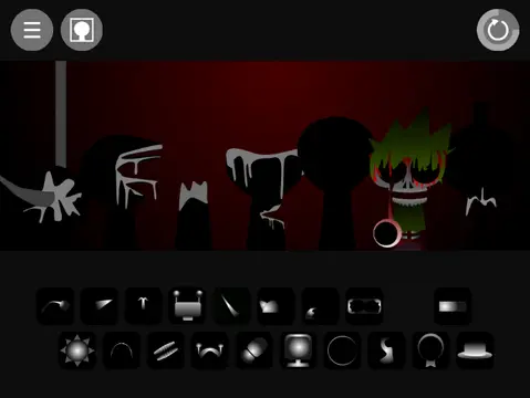 Incredibox Sprunki Phase 3 But They Are Alive 0.2 game logo featuring WIP status