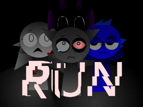 Logo for the V2 update of the Sprunki Phase 3 remake mod with new character designs