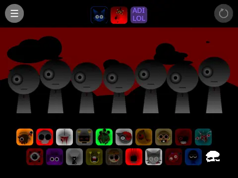 Official logo for Incredibox Sprunki Phase 2.7 Final Update 16+ Game