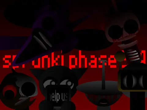 Incredibox Sprunki Phase 3.4 free play game cover image featuring Sprunki characters