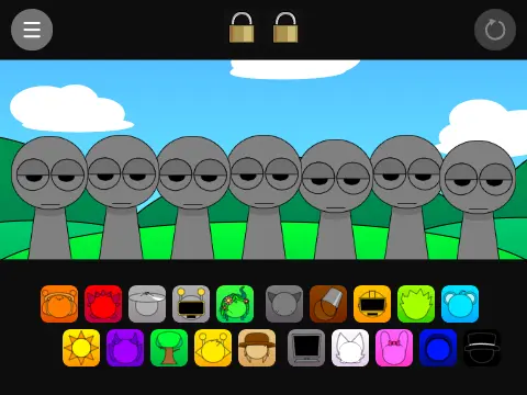 Incredibox Sprunki Pyramixed 5 Game Logo Cover Artwork