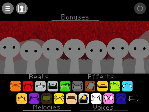 Logo for Incredibox - Sprunki Retake Remix v5 featuring 37 characters