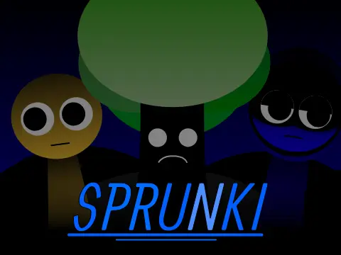 Sprunki Scratch Port V3 logo - Scratch compliant version with no bonus characters