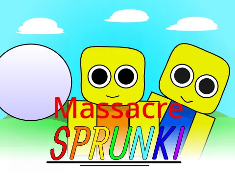 Massacre Sprunki Version 1.0 Mod Cover