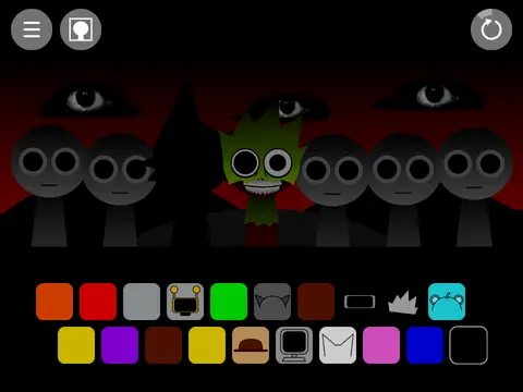 Remix Chain Sprunki OCs 10 logo featuring community remix guidelines