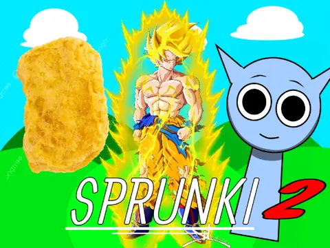 Sprunki 2 game cover featuring colorful characters