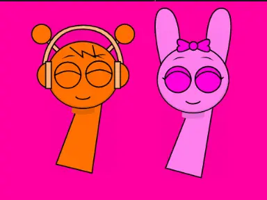 Official logo for Apt Sprunki Scratch game featuring colorful Sprunki characters