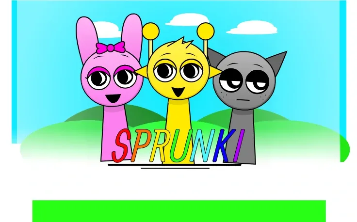 Play Sprunki But Better online - Improved audio and animations mod logo