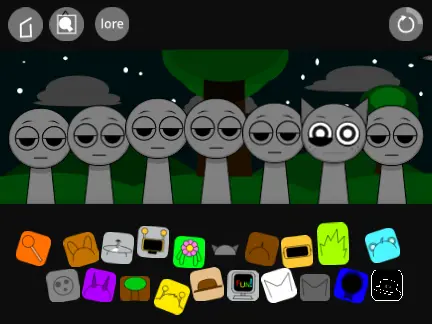 Logo for Sprunki But I Modded It update featuring new lore and animations