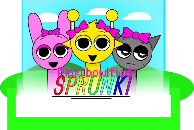 Sprunki Pinki Bowified Remix Logo Cover Art