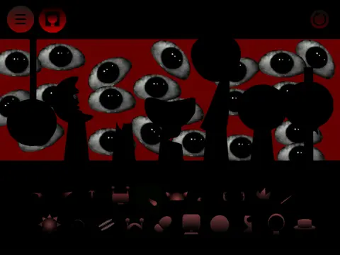 Official logo for Sprunki Crazy game featuring chaotic Sprunki characters