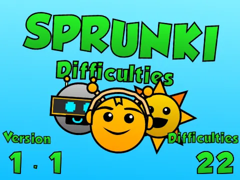 Sprunki Difficulties Version 1.1 Scratch Cover
