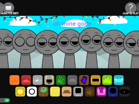 Sprunki Fan Game Logo Cover