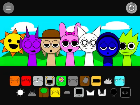 Play Sprunki For Kids online - colorful and child-safe music game cover