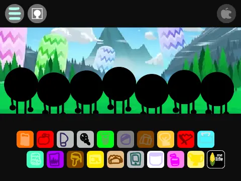 Logo for Sprunki Inanimatebox featuring characters from Inanimate Insanity in the Sprunki style