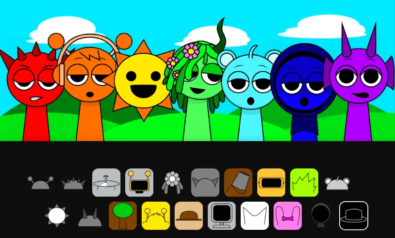 sprunki incredibox gameplay screenshot