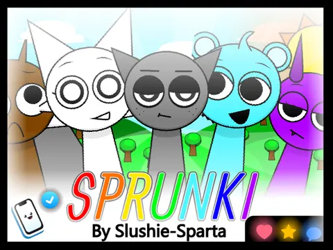 Sprunki New Update Remix logo featuring Brud costume Easter egg and Phase 3/4 unlock goals