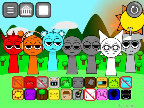 Sprunki Incredibox New Update Remix V4 logo featuring community goal milestones