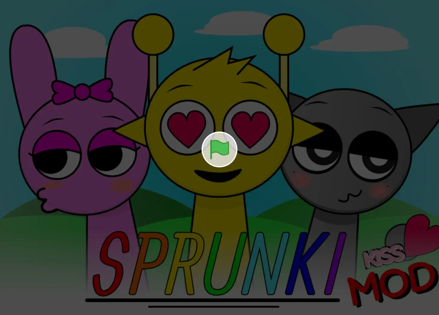 Sprunki Kiss Edition - Play Romantic Sprunki Love Mod Online