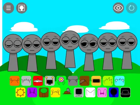 Sprunki Mixer Game cover logo showing a music mixing interface with Sprunki characters