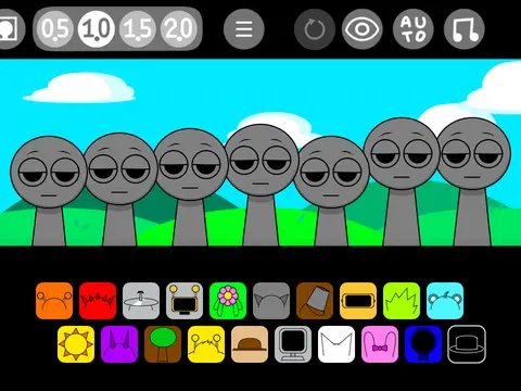 sprunki modded scratch port remix - Play Online Free | Sprunki Game Logo