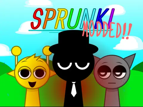 Sprunki Modded Version 1.3 Free Play Logo Cover - Play Sprunki Modded Online