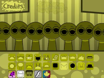 Official Sprunki Mustard 3 game logo featuring mustard-themed Sprunki characters