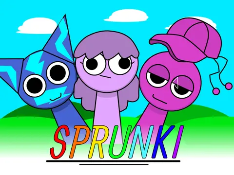 Official logo for Sprunki OC Real 92 Remix-2 showing customizable character options