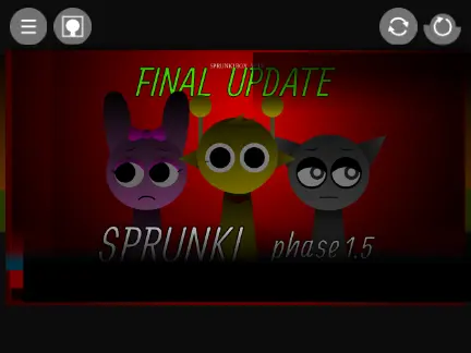 Sprunki Phase 1.5 Really Final Update Remix logo - fan remix game