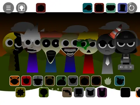 Sprunki Phase 1.4 Me Remix game logo with phase 1 style and ME tag