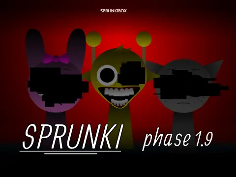 Sprunki Phase 1.9 character dancing to music beats