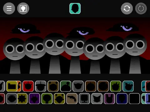 Official logo for Sprunki Phase 1.9 Scratch Port Yay Remix game