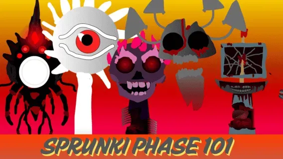 Play Sprunki Phase 101 fan-made experimental music game