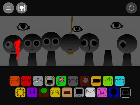 Sprunki Phase 14 My Version custom fan-made edition logo with phase 14 characters