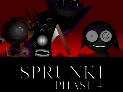 Sprunki Phase 14 New logo - free online music game