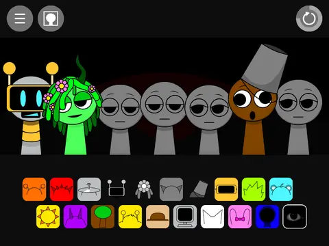 Official logo for Sprunki Phase 200 game featuring colorful characters