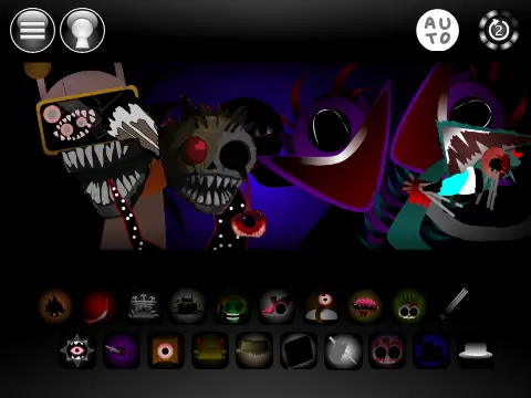 Official logo for Sprunki Phase 250 game featuring new character designs