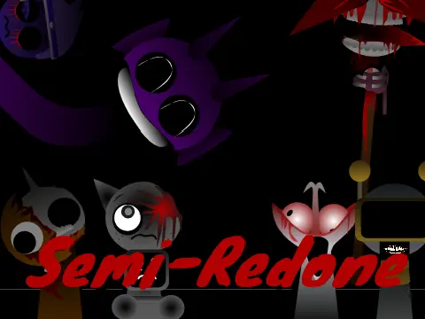 Sprunki Phase 3 Semi Redone Logo Cover - Play Sprunki Phase 3 Online Free